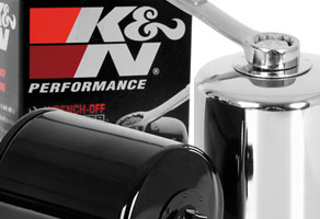 Filtros de Óleo K&N - Preparação e reparos de motor para alto desempenho da sua moto; ?>